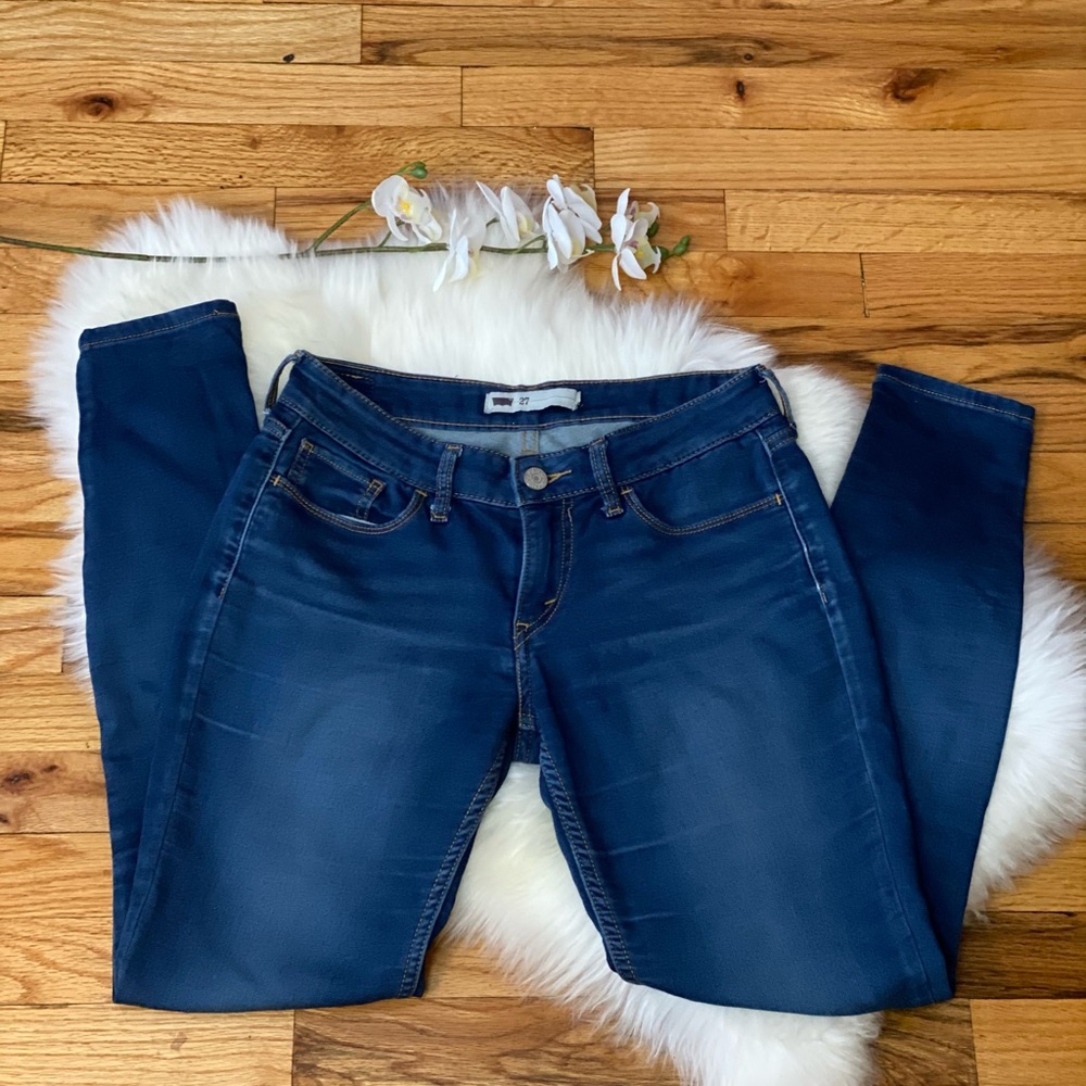 Levi’s Skinny Blue Jeans